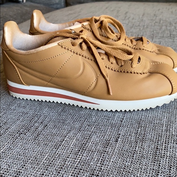 tan cortez shoes